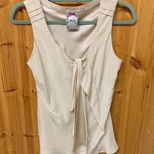 Vintage Yoana Barsachi 100% silk Top size Small